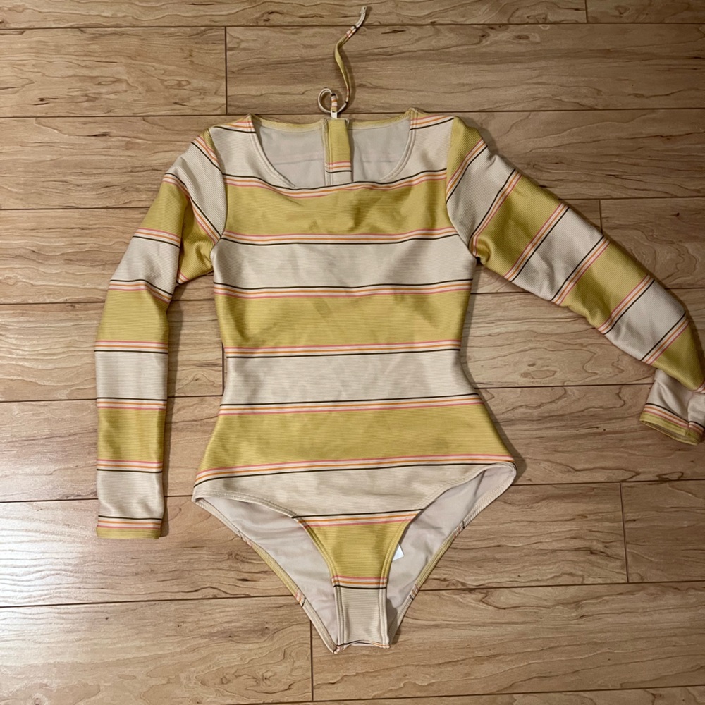 Billabong Tanlines Striped One Piece